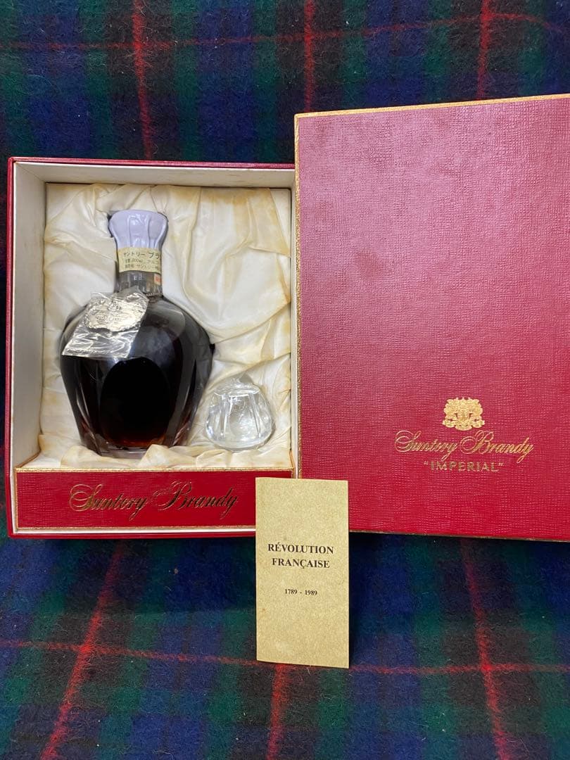 ブランデー brandy サントリー インペリアル ホヤクリスタル 600ml