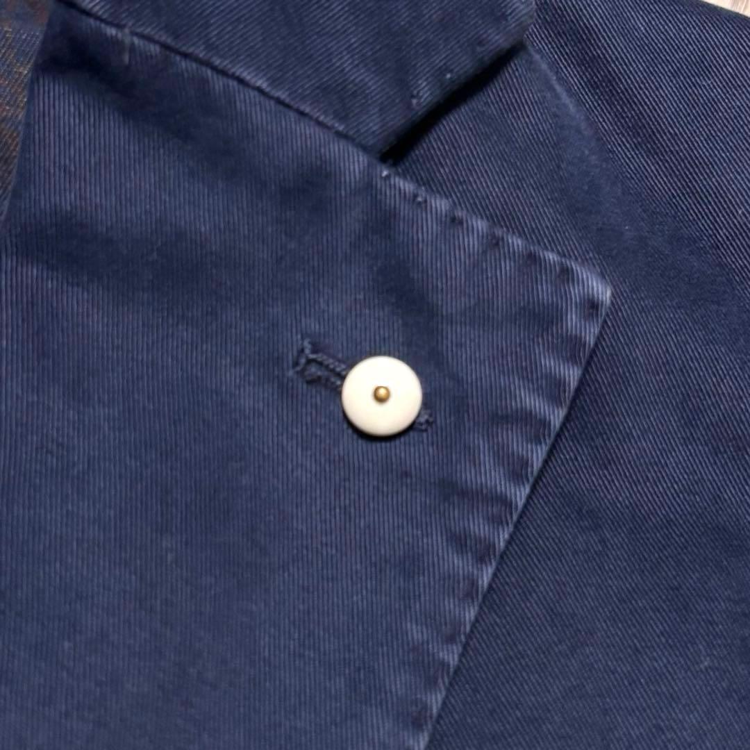 ✨良品✨ルビアム　テーラードジャケット　ガーメントダイ　ペイズリー裏地　48