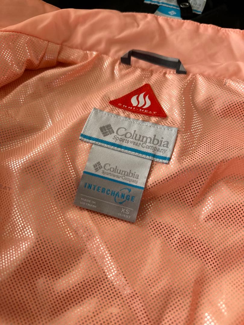 コロンビア 子ども スキーウェア　セット ピンク 120 XS スノーボード