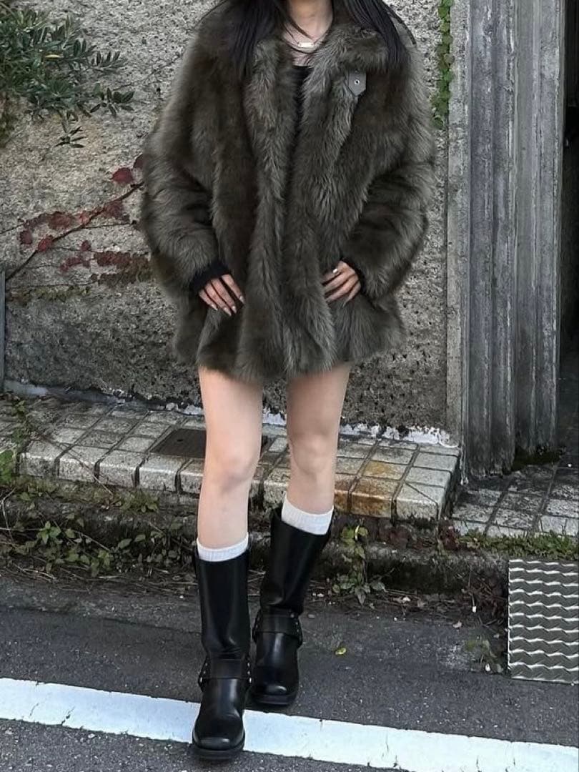 FAUX ファーコート LAGUAGEM