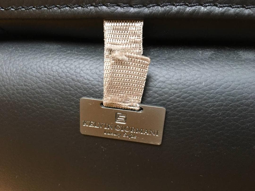 KELVIN GIORMANI コーナーソファ 本革 ブラック