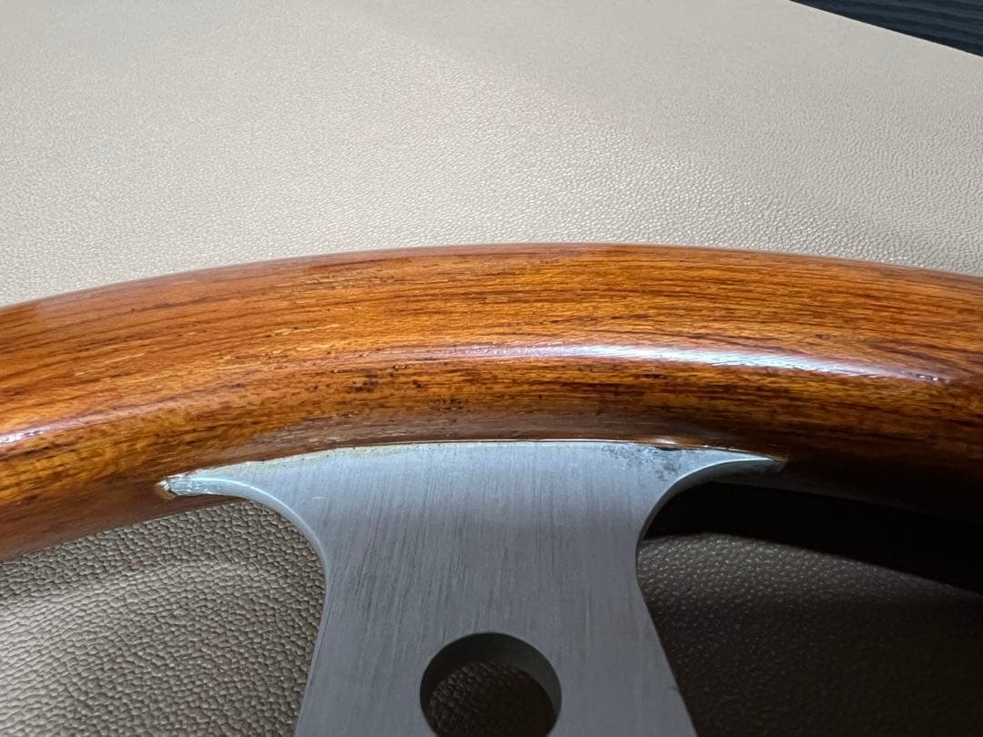 momo INDY ウッド 35φ 当時もの