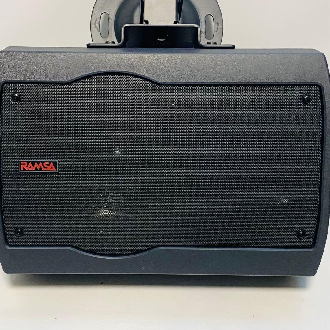 ブラケット付き RAMSA Panasonic スピーカー WS-AT80 2本