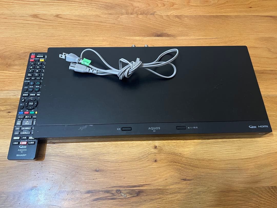 SHARP ブルーレイプレーヤ 2B-C05CW1 2020年製