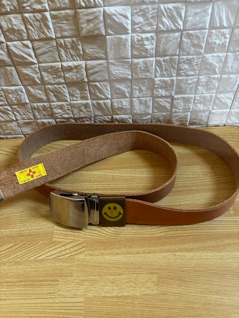 キャピタル KAPITAL スマイリー フェイス ベルト