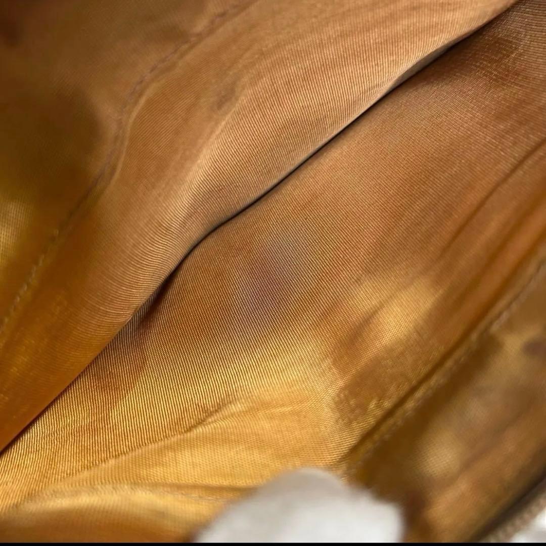 GUCCI GGスプリーム　レザー　ポーチ　セカンドバッグ　クラッチバッグ