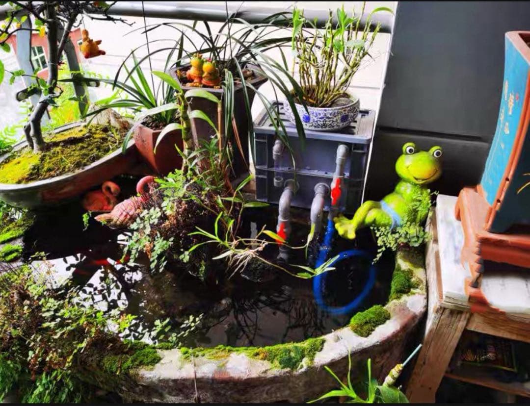 コンパクト小型　水槽池用万能フィルター 外部式飼育濾過器装置25w水中ポンプ付き