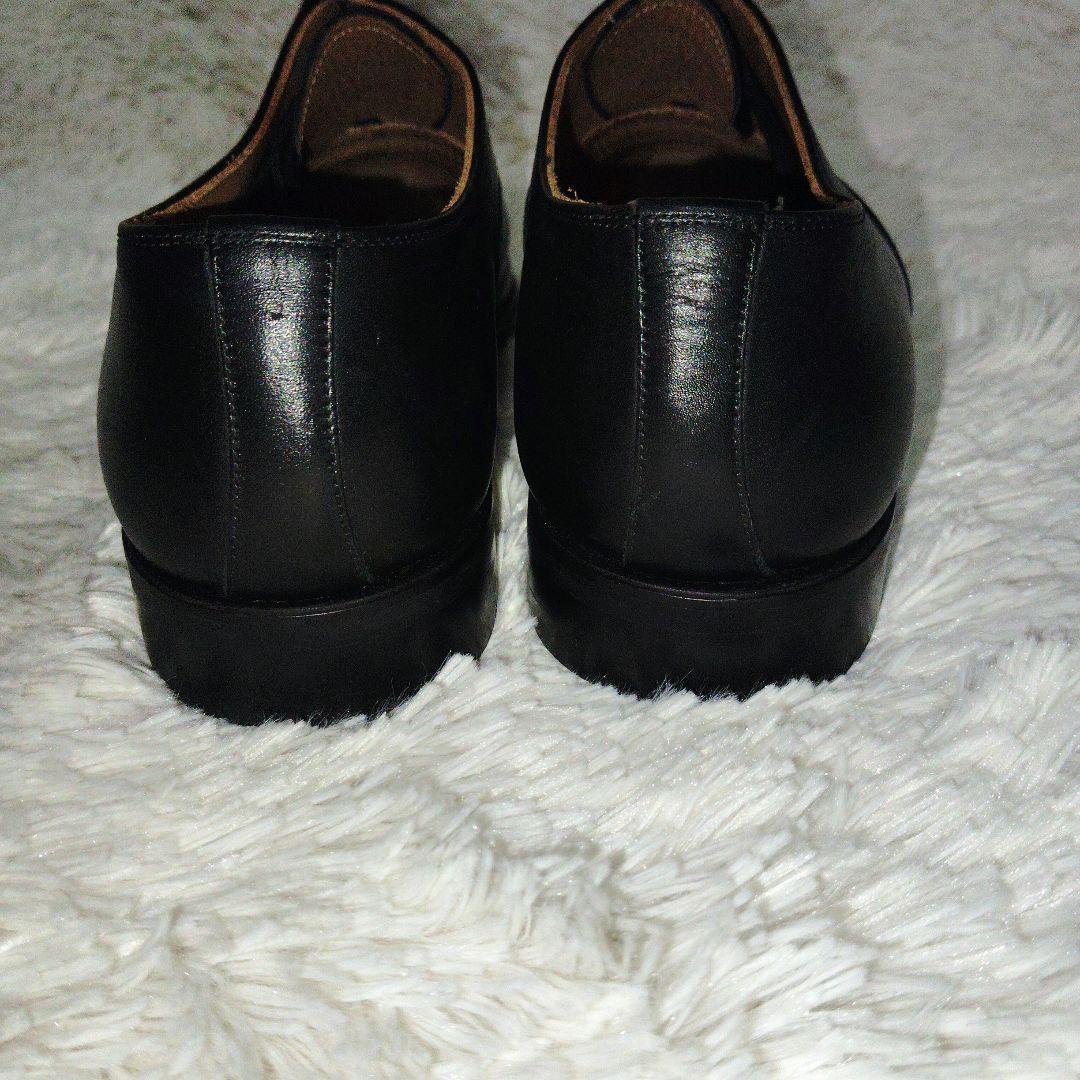 【極美品】スコッチグレイン　ストレートチップ　冠婚葬祭　0496 25