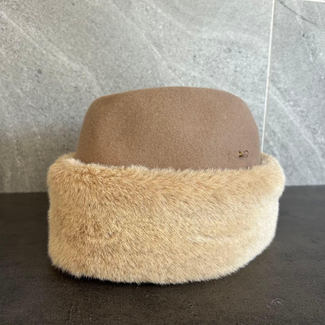 プ*ス様 CA4LA カシラ 帽子 ロシアンハット ファー ハット