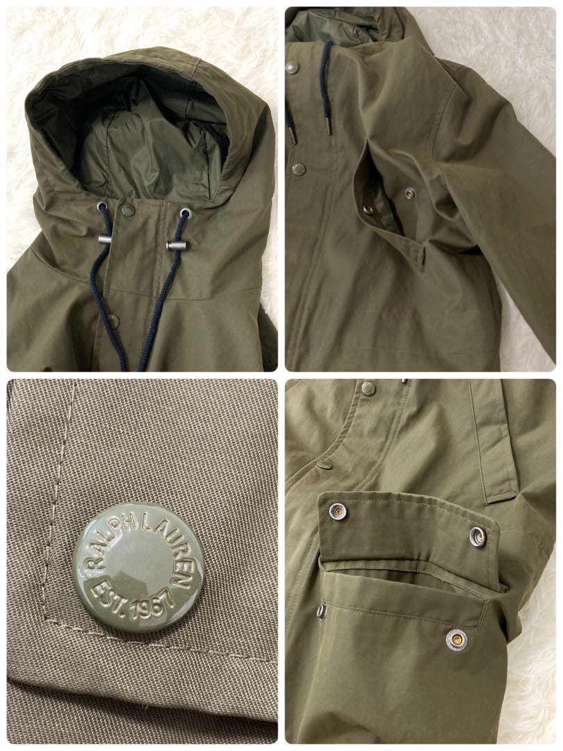 現行QRタグ✨️ポロラルフローレン 3WAY 中綿ジャケット付 コート ポニー