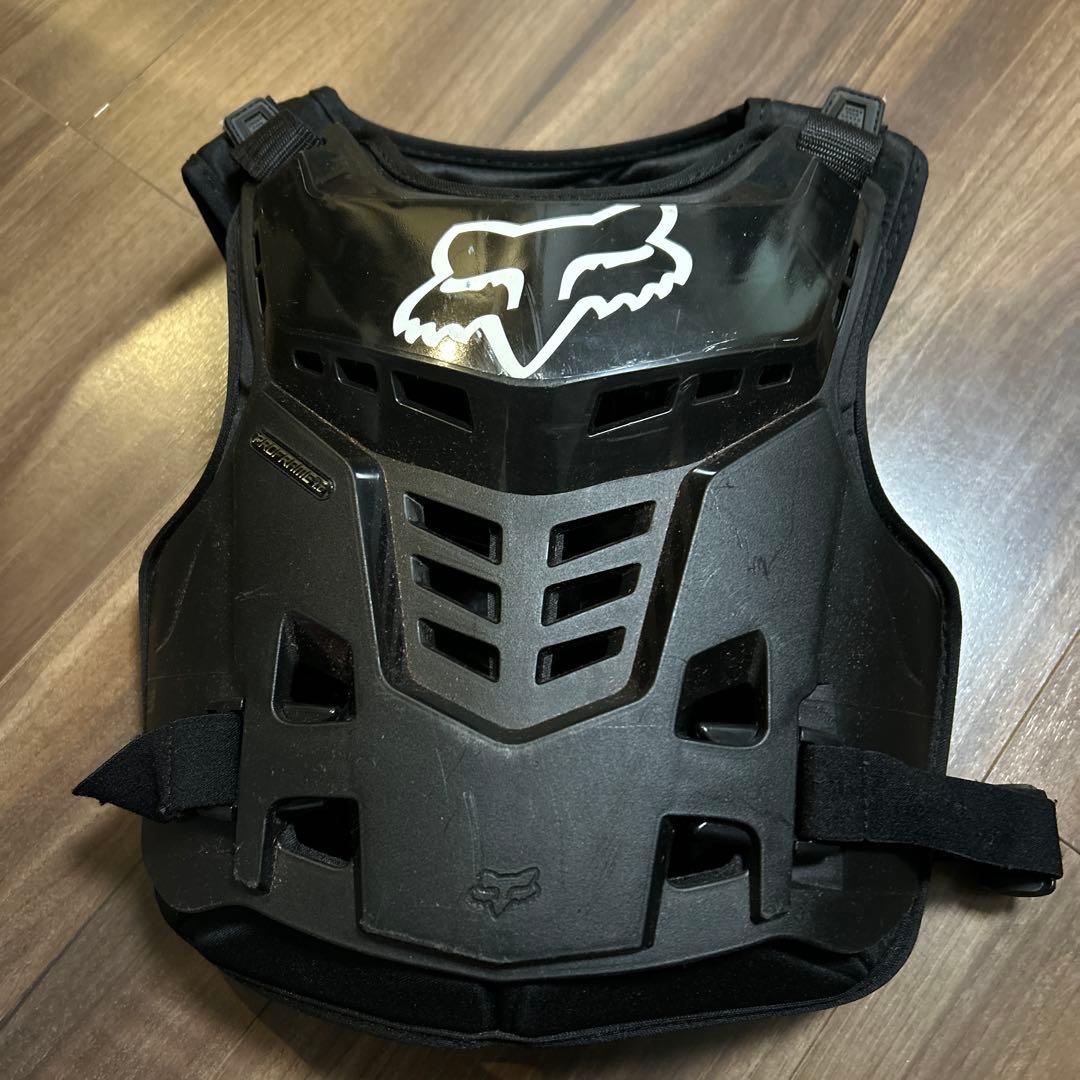 キッズ用　Fox 胸部プロテクター & evs肘、膝プロテクター セット
