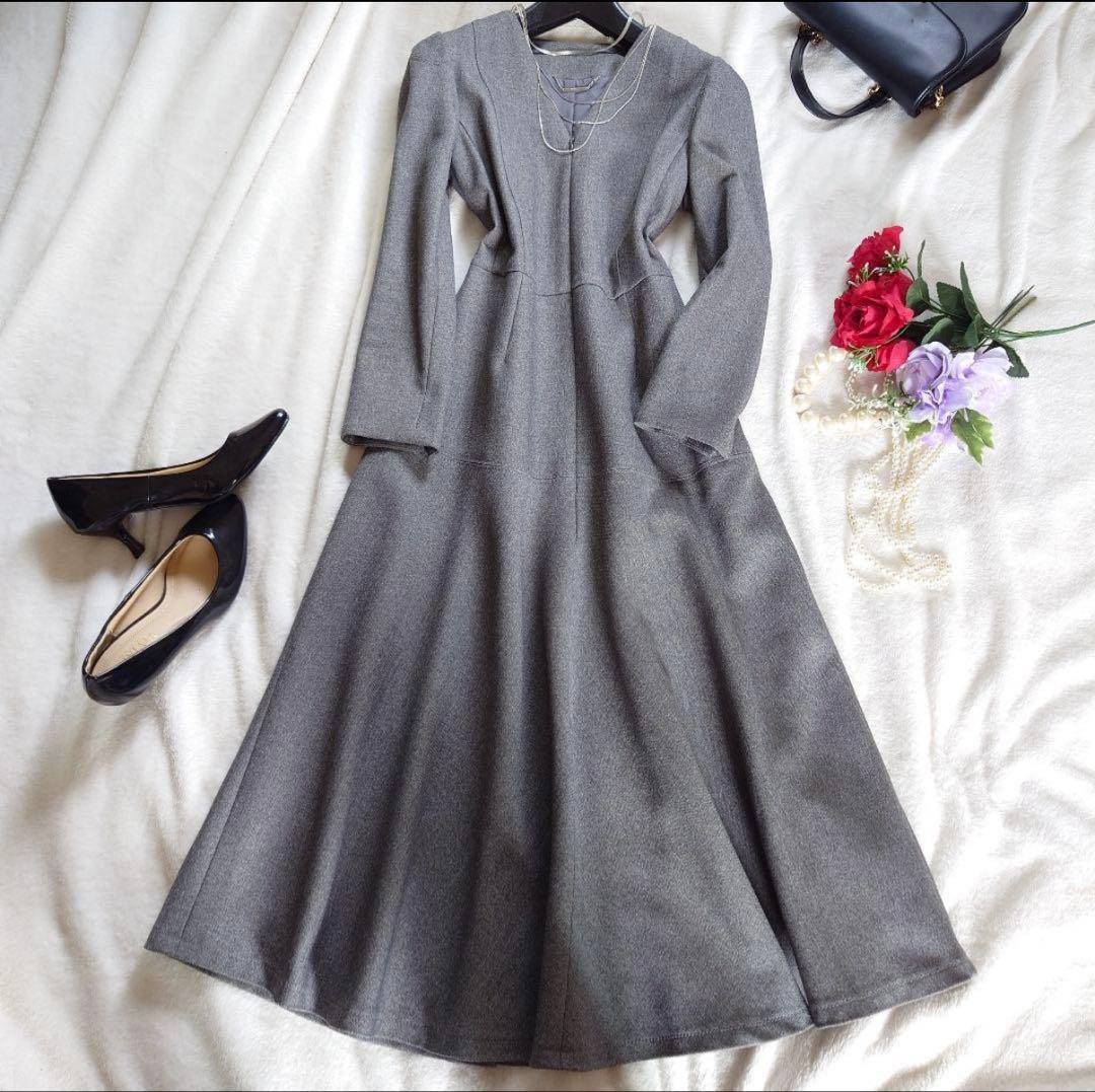 セルフォード前あきフレアワンピース