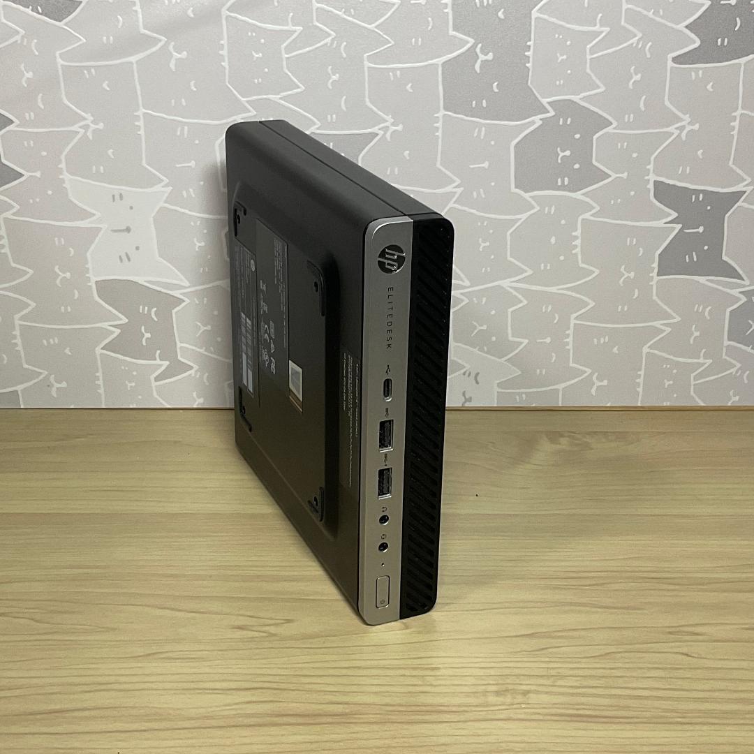 美品・小型＞ EliteDesk G4 i3T/16G/256G・Office