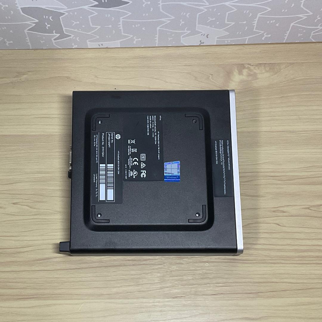 美品・小型＞ EliteDesk G4 i3T/16G/256G・Office