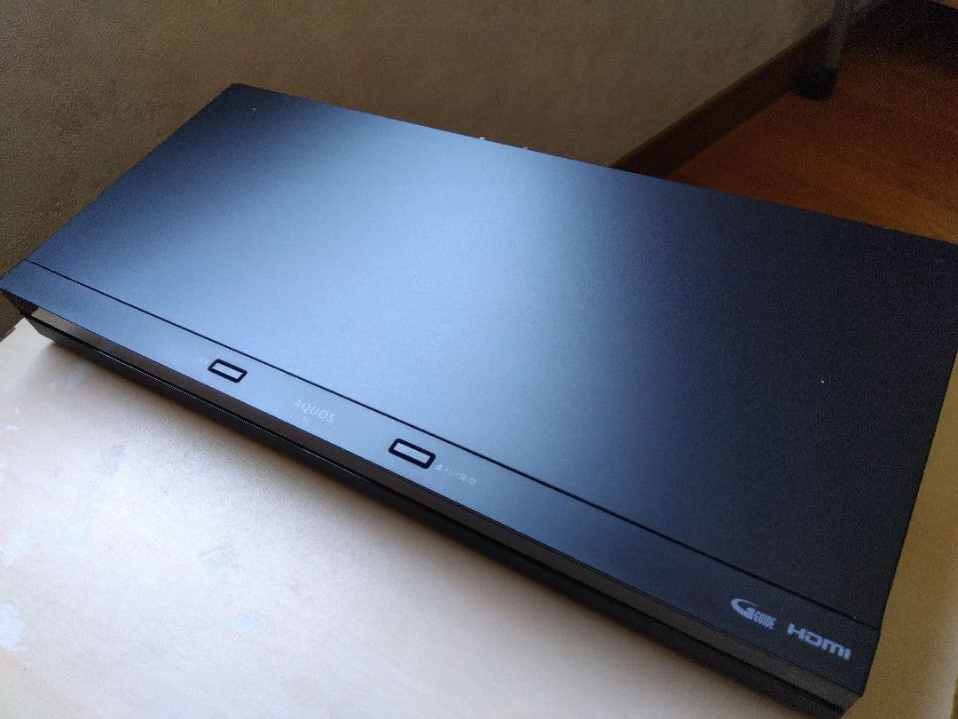 AQUOSブルーレイレコーダBD-NW510　純正リモコン付　動作品