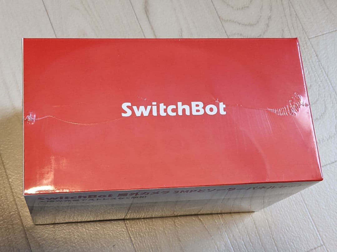 【新品・未使用】SwitchBot 屋外カメラ3MPとソーラーパネルセット