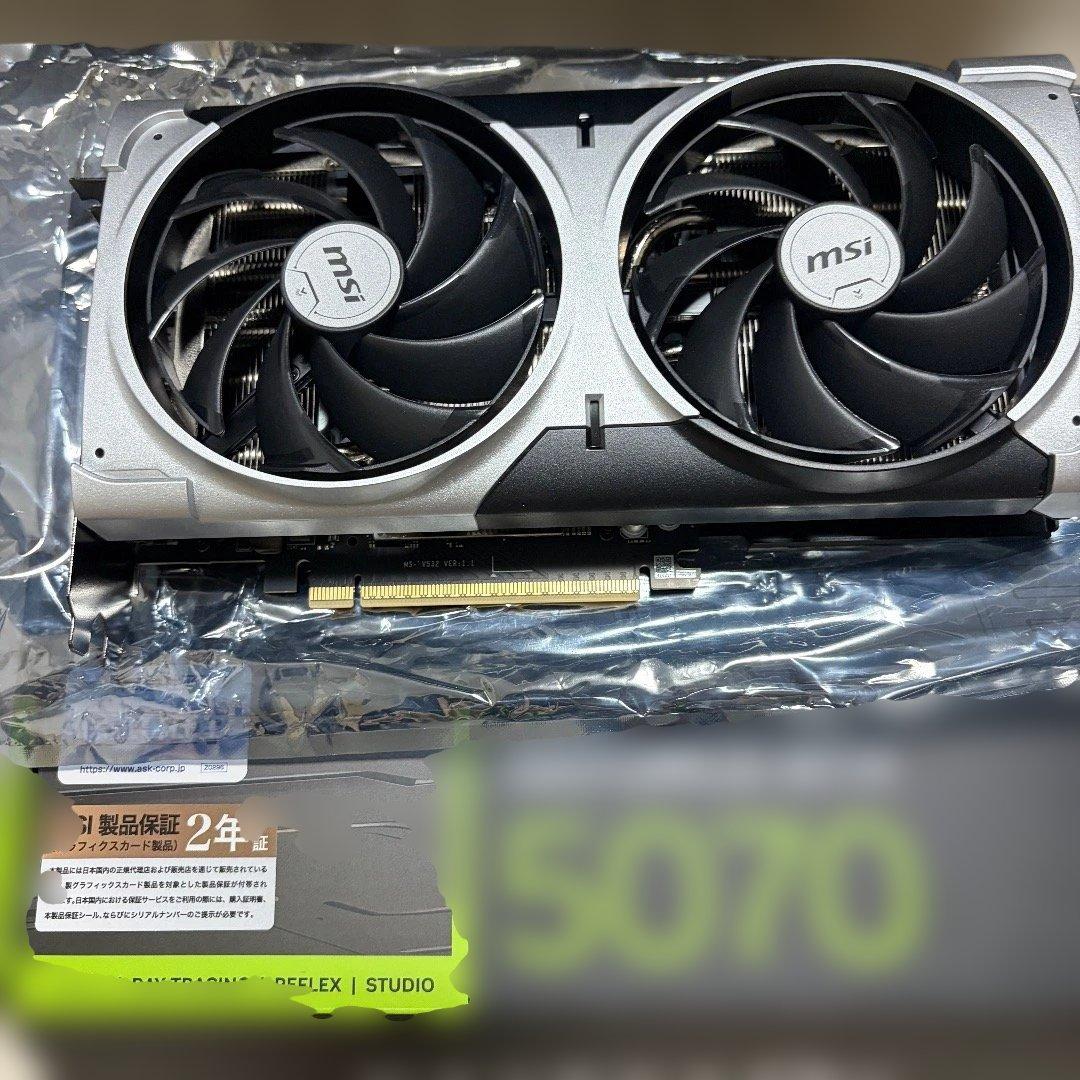 MSI GeForce RTX 5070 グラフィックボード