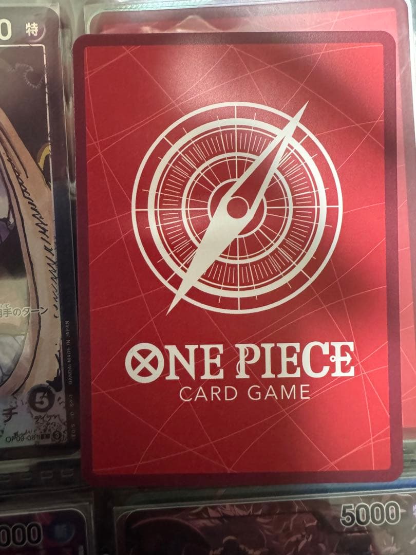 紫黒ルフィ　リーパラ　2nd anniversary set リーダー　パラレル