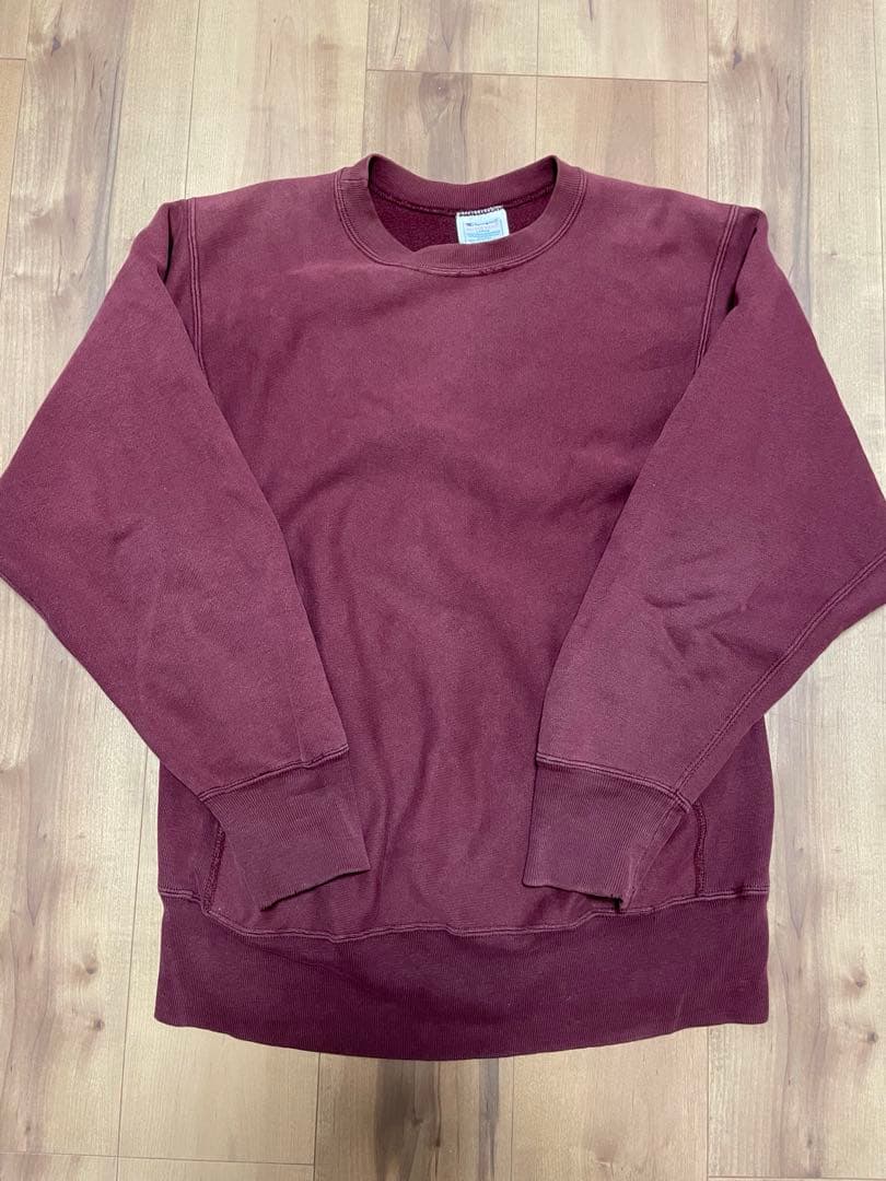 し*ド様 希少カラー　90's チャンピオン　リバースウィーブ　目無し　2枚タグ