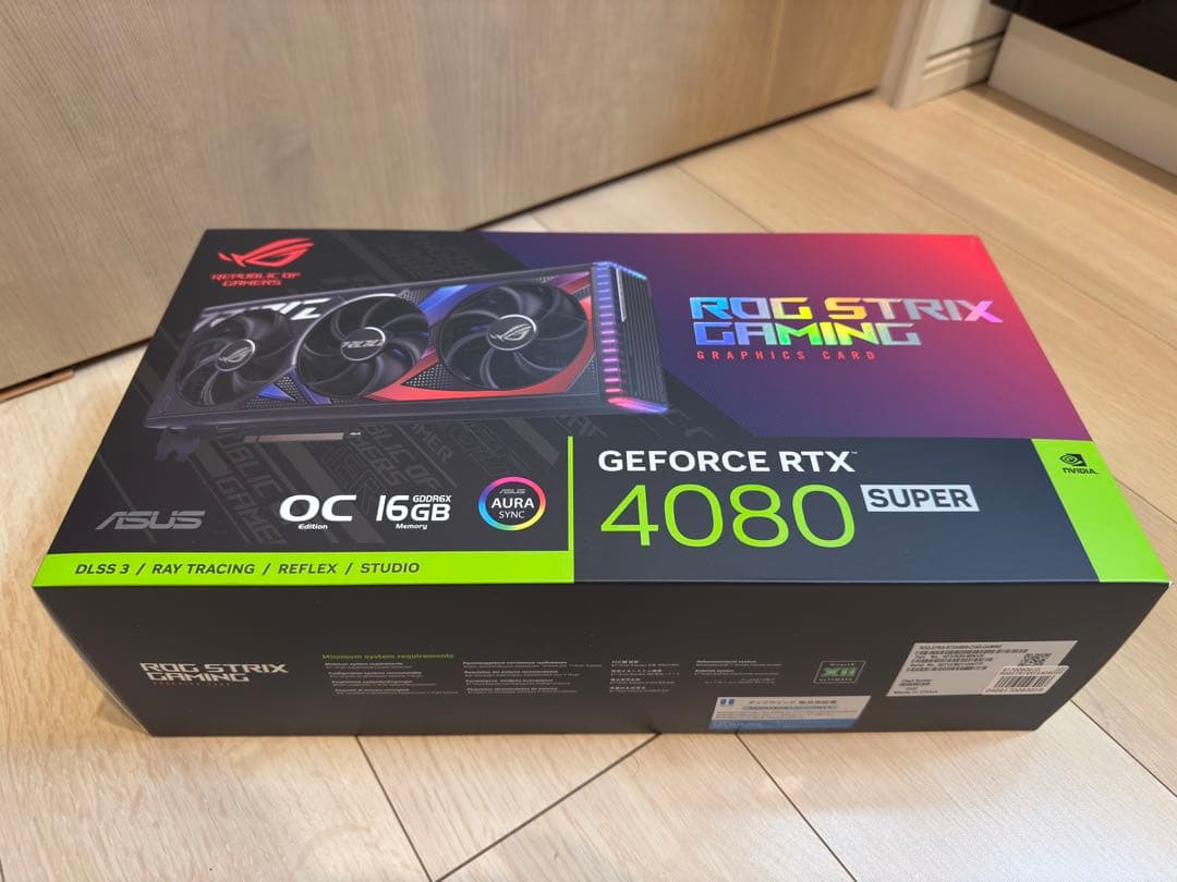 グラフィックボード・グラボ・ビデオカード ASUS ROG STRIX RTX 4080 SUPER 16GB