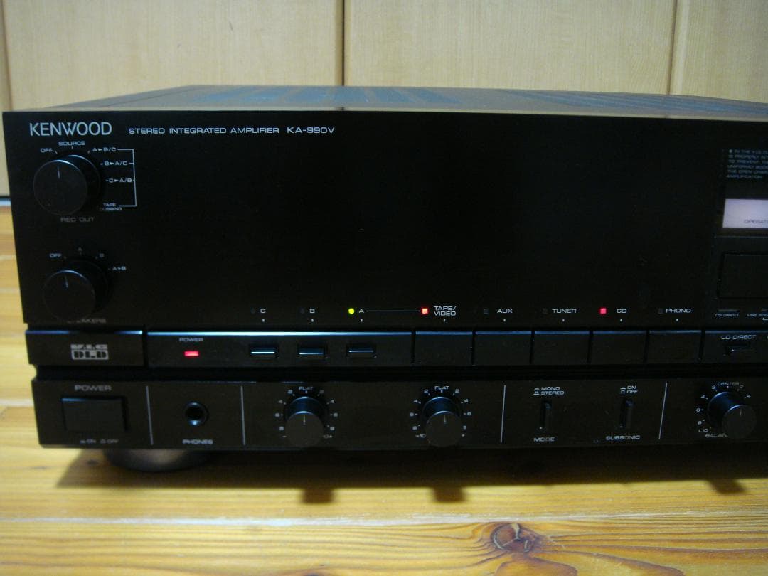 整備済 KENWOOD ケンウッド プリメインアンプ KA-990V