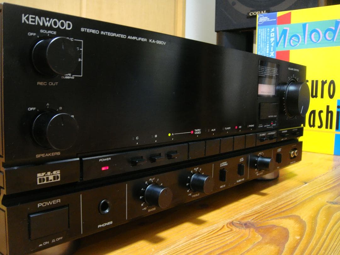 整備済 KENWOOD ケンウッド プリメインアンプ KA-990V