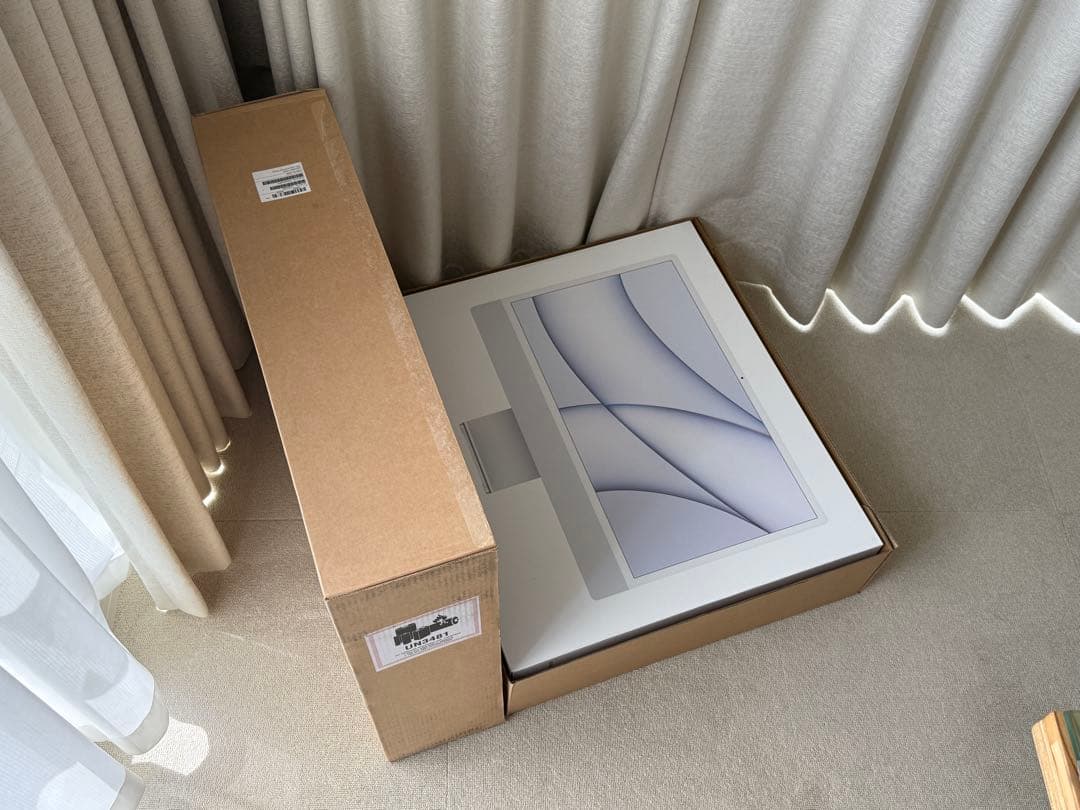 Apple iMac 2021 24インチ M1 16GB 512GB 外箱付き