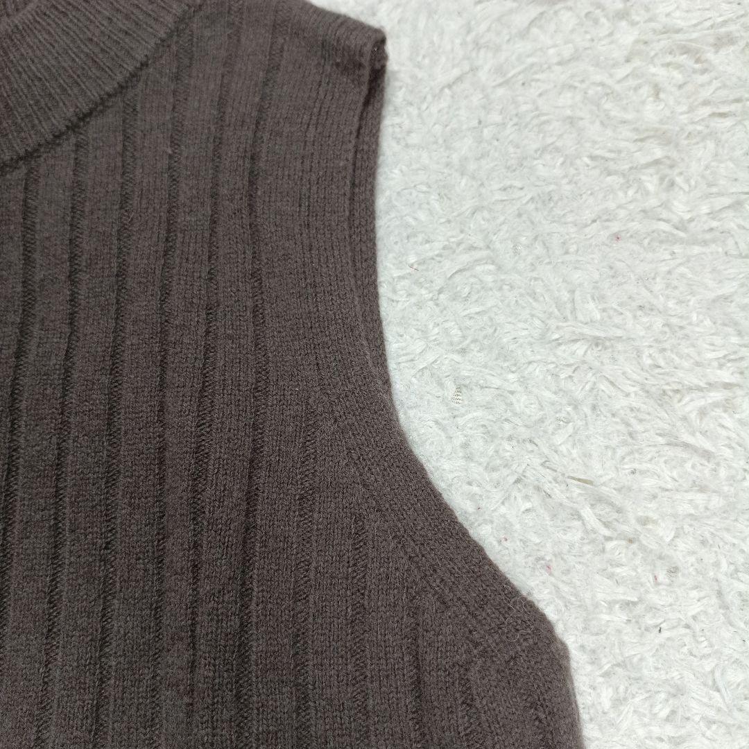 24AW美品✨パラスパレス現行　定価2.6万　ブークレニットベスト　切替