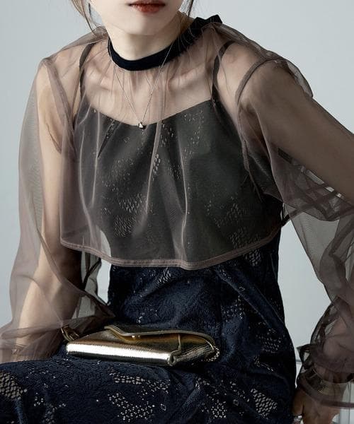 美品 etoll. エトル ボレロ キャミドレス M パーティー お呼ばれ