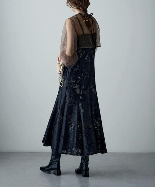 美品 etoll. エトル ボレロ キャミドレス M パーティー お呼ばれ