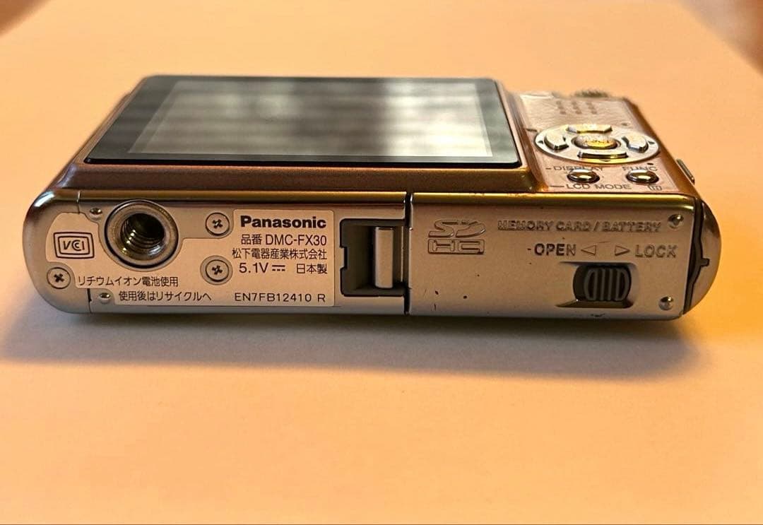良品【動作確認済み】Panasonic LUMIX DMC-FX30