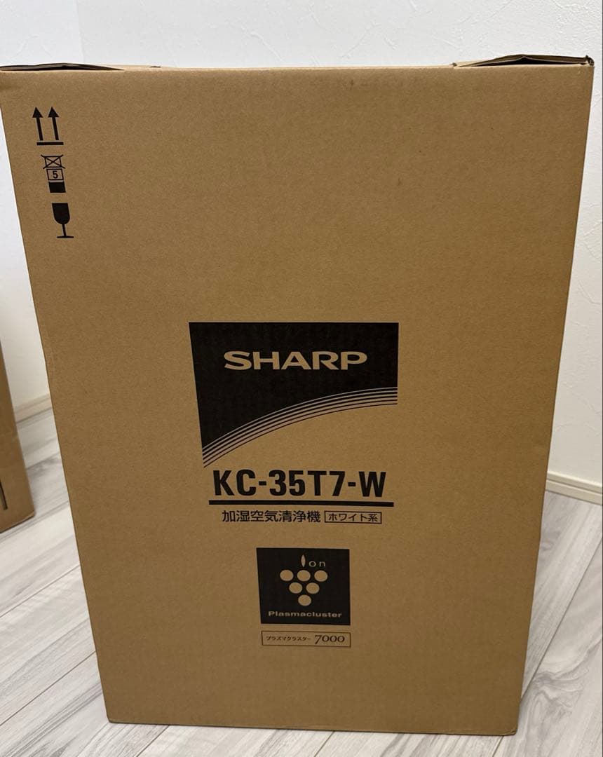 加湿空気清浄機　SHARP KC-35T7-W