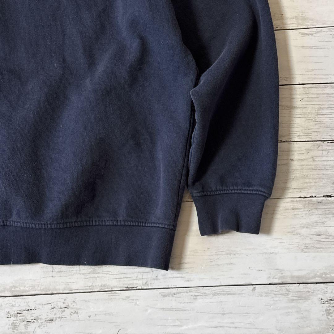 m*a様 00年代ヴィンテージ　NIKE ナイキ スウェットネイビー L カレッ