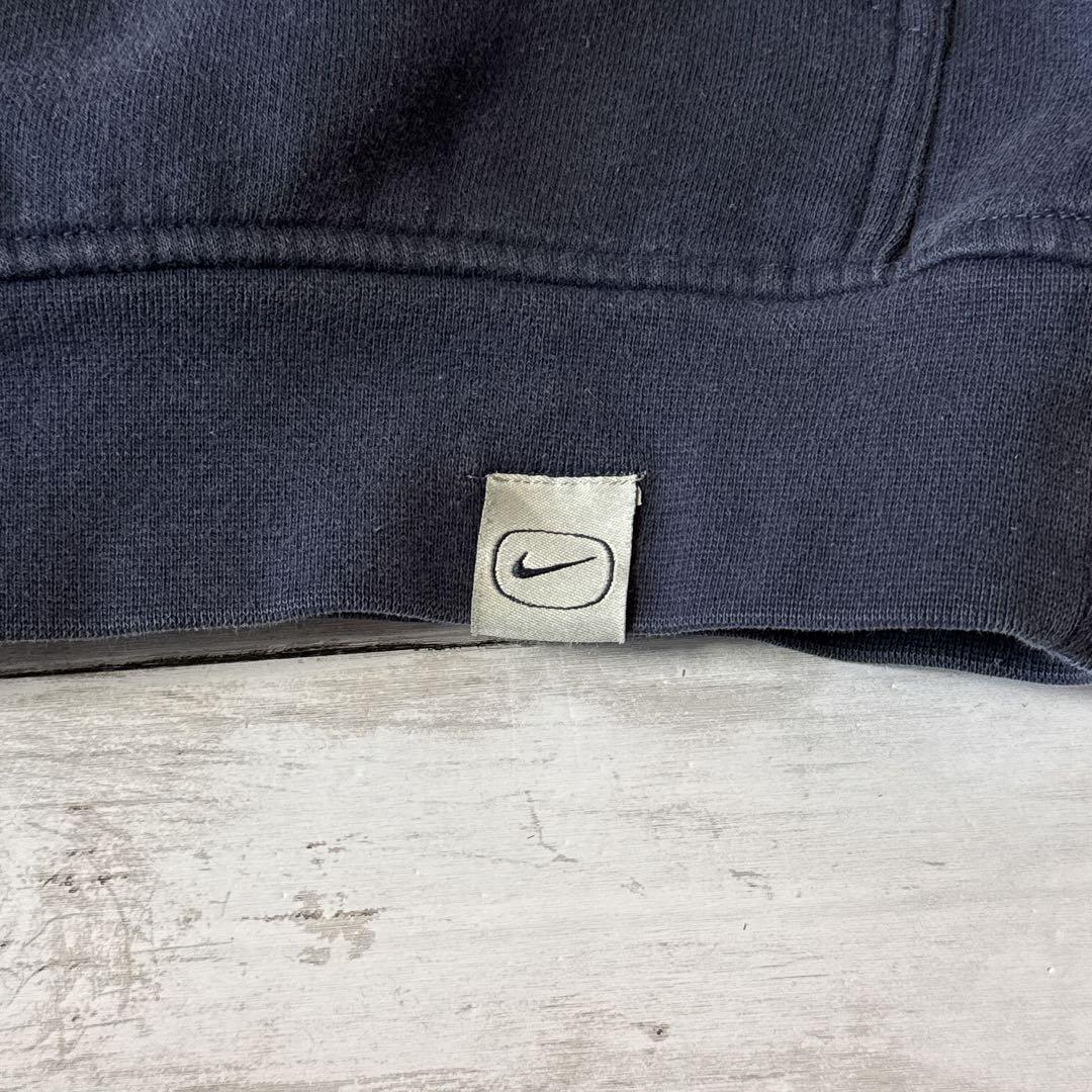 m*a様 00年代ヴィンテージ　NIKE ナイキ スウェットネイビー L カレッ