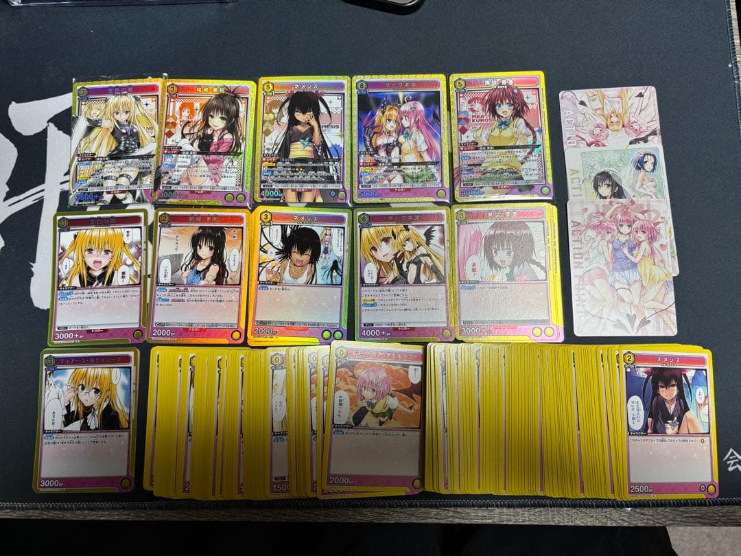 ToLOVEる　黄　SR以下4コン＋APカード付き　ユニオンアリーナ　ユニアリ