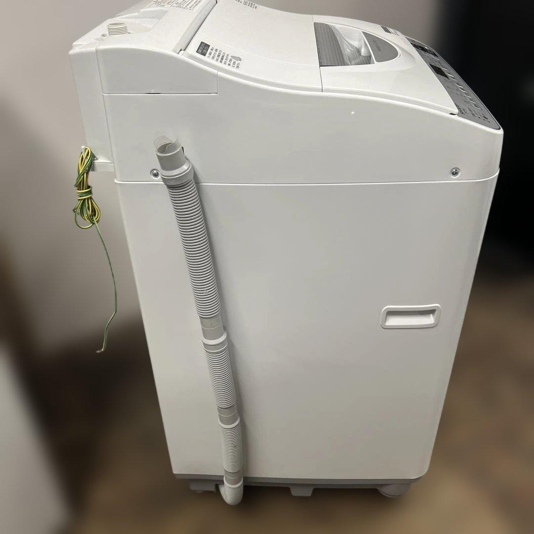 7111【新生活応援家電2点】2021年製 シャープセット 冷蔵庫 洗濯乾燥機