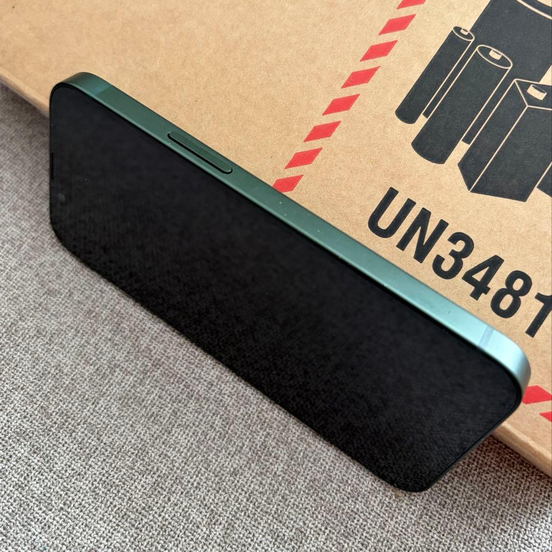 iPhone13mini 128GB グリーン　バッテリー100%