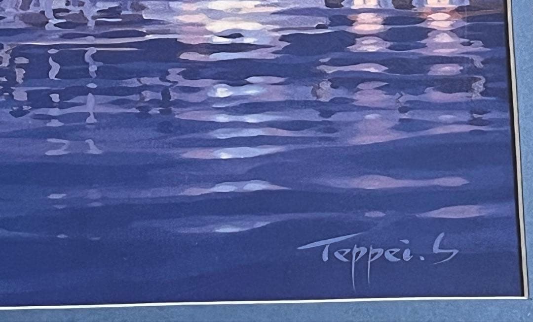 メ*3様 額　 絵画 版画 笹倉鉄平