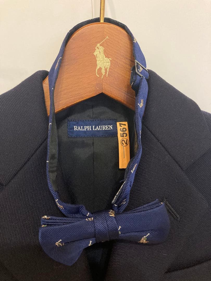 美品✨Ralph Lauren 100 105フォーマルスーツ✨蝶ネクタイ付