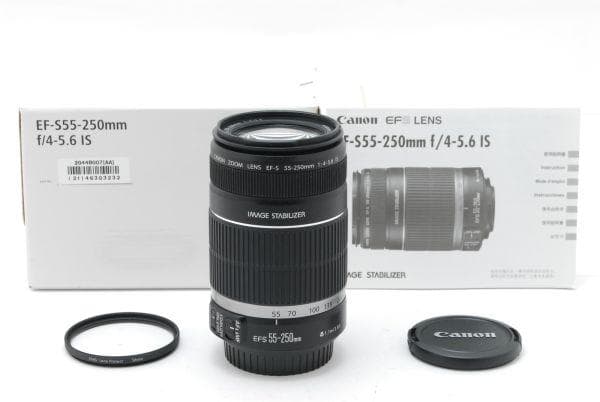 【美品】キャノン Canon EF-S 55-250mm F4-5.6 IS