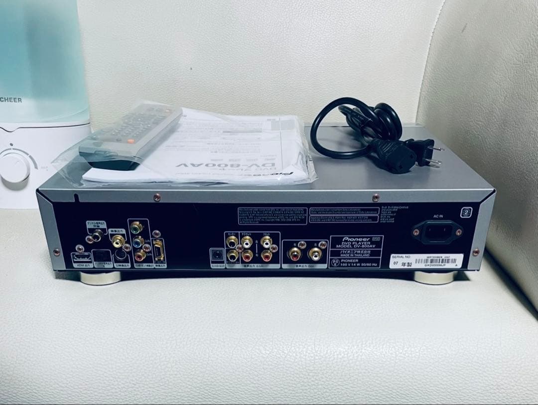 SACD対応 Pioneer DV-800AV DVDプレイヤー