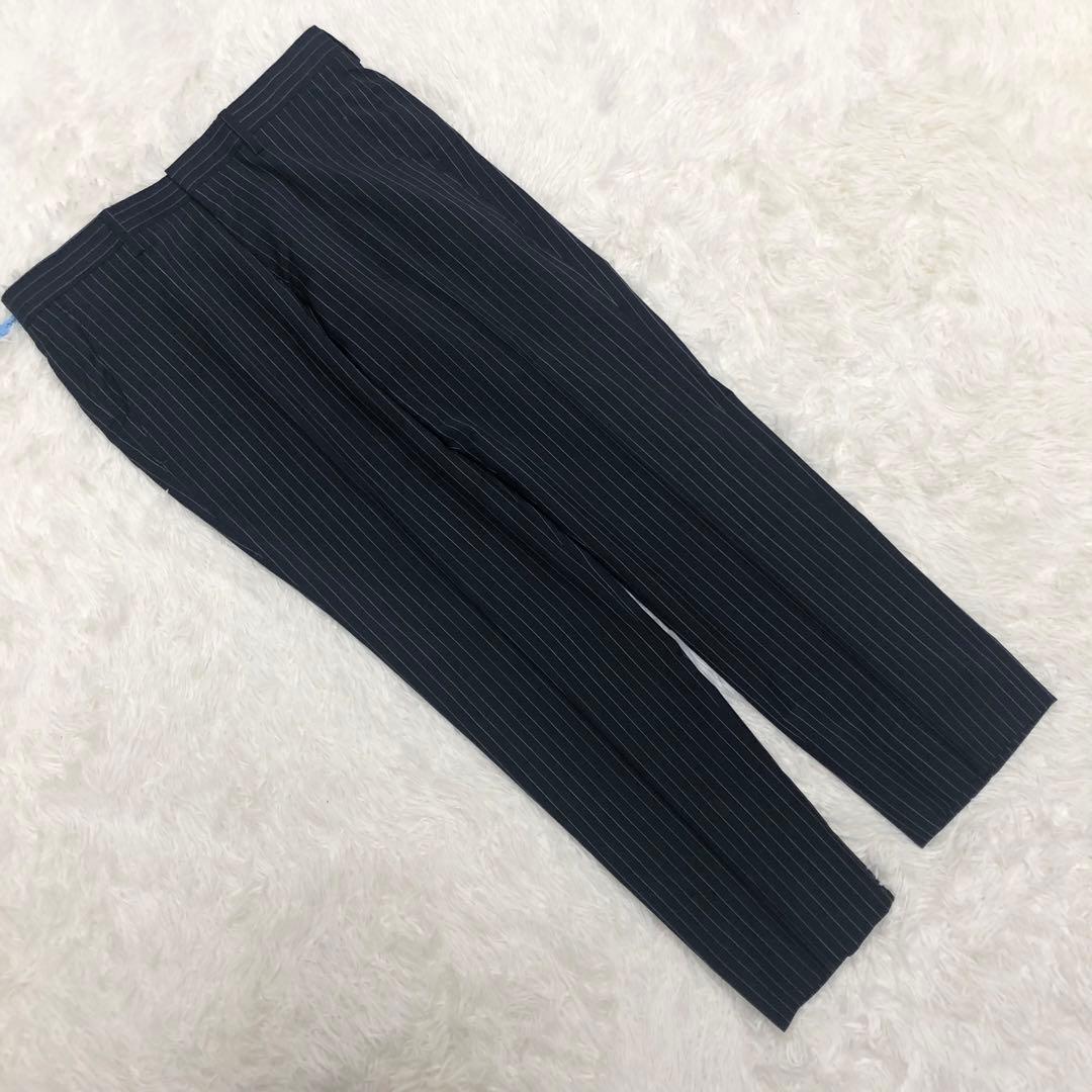 美品 ETRO スーツ セットアップ 44 ストライプ 裏地ペイズリー柄 希少