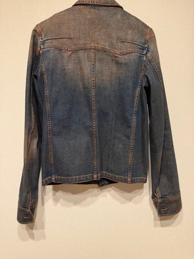 dior homme 05aw 赤錆　デニムジャケット　エディ