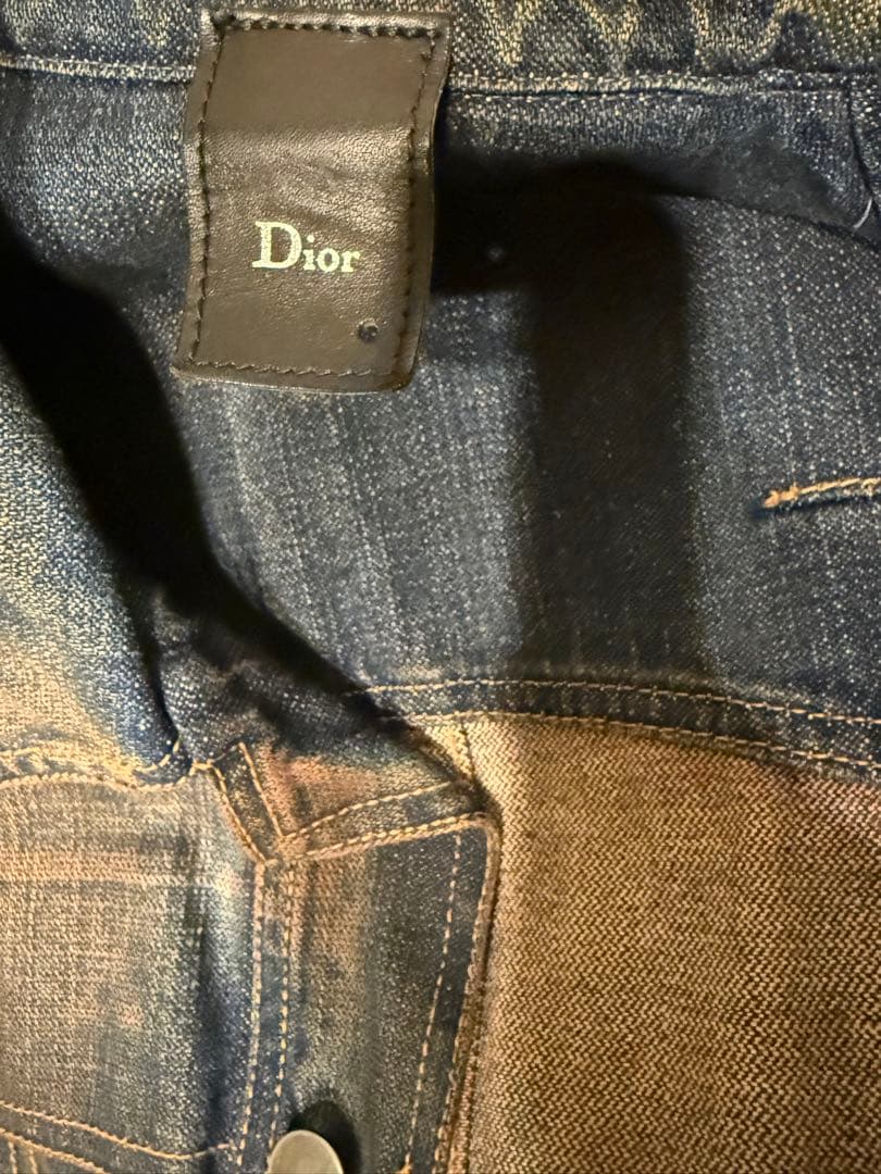 dior homme 05aw 赤錆　デニムジャケット　エディ