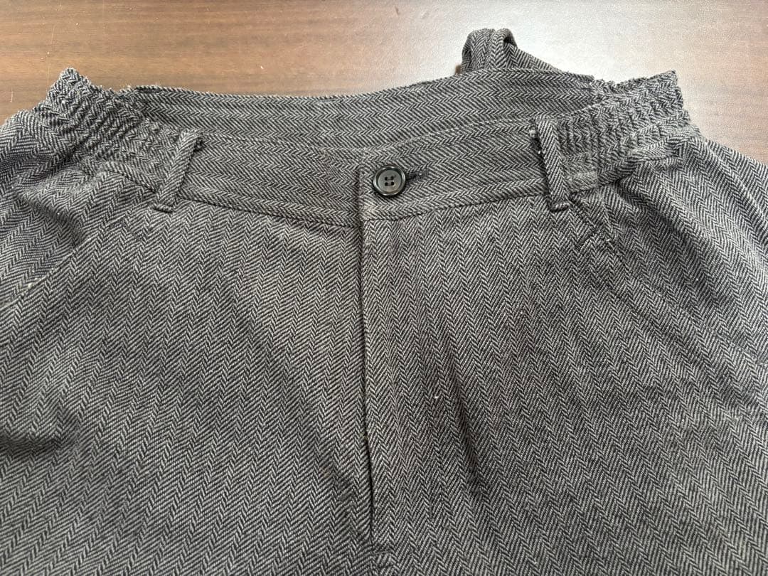 COMME des GARCONS HOMME DEUX ヘリンボーンパンツ