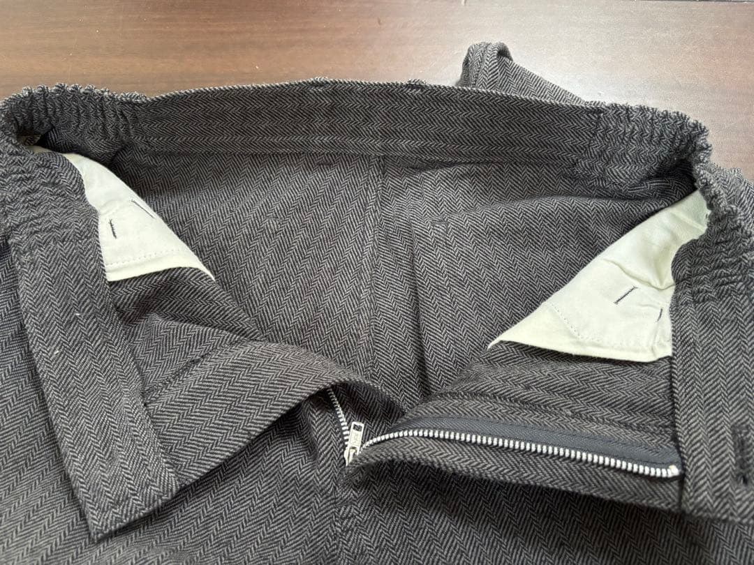 COMME des GARCONS HOMME DEUX ヘリンボーンパンツ