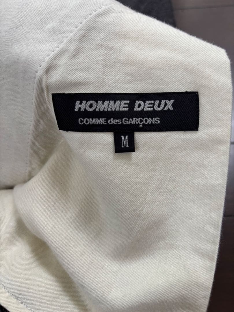 COMME des GARCONS HOMME DEUX ヘリンボーンパンツ