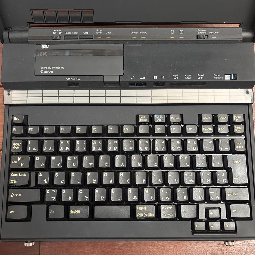 【ジャンク品】IBM ThinkPad 550 BJ キヤノンプリンター搭載