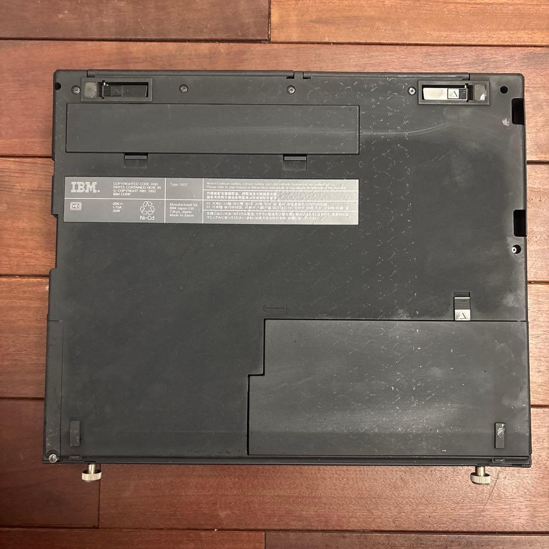 【ジャンク品】IBM ThinkPad 550 BJ キヤノンプリンター搭載