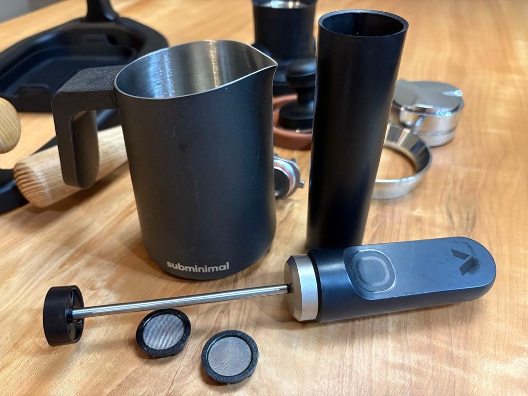 手動エスプレッソマシン Flair 58：希望でNano Foamerなど付属